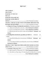 Hoàn thiện hệ thống kiểm soát nội bộ tại Tổng công ty 319