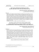 MỘT SỐ ĐẶC ĐIỂM DỊCH TỄ BỆNH GIUN TRÒN ĐƯỜNG TIÊU HÓA Ở LỢN  NUÔI TẠI TỈNH BẮC GIANG