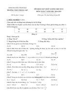 Đề thi Toán 7 học kì 2 năm 2018 – 2019 trường THCS Trung Lập – Hải Phòng | Toán học, Lớp 7 - Ôn Luyện