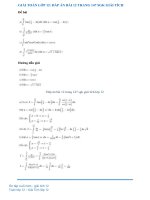 Giải toán lớp 12: Đáp án bài 12 trang 147 SGK giải tích