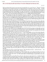 DDC 14 với công tác phân loại tài liệu ở Thư viện trường Đại học Khoa học Huế