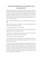 Thông báo Hội nghị lần thứ bảy Ban Chấp hành Trung ương Đảng khóa XII