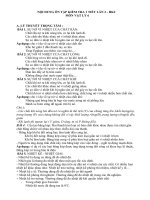 NỘI DUNG BÀI HỌC VẬT LÝ 6 - TUẦN 27