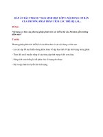 Bài 2 trang 7 SGK Sinh học 9 | Trả lời câu 2 trang 7 SGK Sinh 9 | Giải bài tập Sinh 9