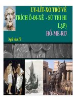 Uy Li Xơ trở về | Lớp 10, Ngữ văn - Ôn Luyện