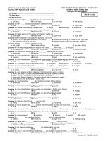 Đề KTTT giua HK 1 - K11 - made 132