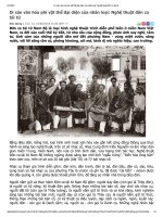 Di sản văn hóa phi vật thể đại diện của nhân loại: Nghệ thuật đờn ca tài tử