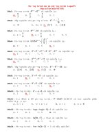 Toán 12  Logarit Bài tập trắc nghiệm MU LOGARIT CO DAP AN THEO MXMIC