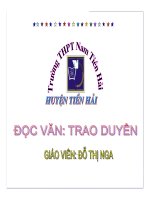 bài Trao duyên - Truyện Kiều - Nguyễn Du | Lớp 10, Ngữ văn - Ôn Luyện