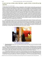 Di sản văn hóa và thiên nhiên Việt Nam - nguồn tri thức vô tận để học tập suốt đời