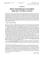 Bài đọc 12-2. Kinh tế lượng cơ sở - 3rd. ed.. Chương 2: Phân tích hồi quy hai biến: Một số ý tưởng cơ bản; Chương 3: Mô hình hồi quy hai biến: Vấn đề ước lượng. Phần 3.1-3.2