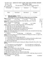 Đề thi thử học kì 2 môn Vật lý lớp 8 THCS Hải Yến có đáp án | Vật lý, Lớp 8 - Ôn Luyện