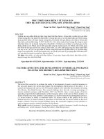 PHÁT TRIỂN BẢO HIỂM Y TẾ TOÀN DÂN  TRÊN ĐỊA BÀN HUYỆN LƯƠNG SƠN, TỈNH HÒA BÌNH