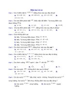 Câu hỏi trắc nghiệm hiệu hai vecto | Toán học, Lớp 10 - Ôn Luyện