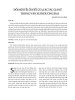 Đổi mới về lối viết của tác giả nữ trong văn xuôi đương đại