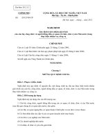 Bài đọc 6.2. Dự thảo Quy định trách nhiệm giải trình của cán bộ, công chức và người đứng đầu cơ quan, tổ chức, đơn vị của Nhà nước trong thực hiện nhiệm vụ, công vụ