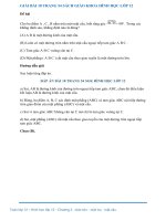 Giải bài 18 trang 54 sách giáo khoa hình học lớp 12