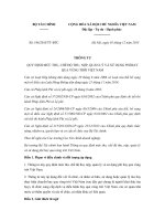 TT-BTC Mức thu, chế độ thu, nộp, quản lý và sử dụng phí bay qua vùng trời