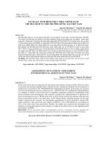 ĐÁNH GIÁ TÌNH HÌNH THỰC HIỆN CHÍNH SÁCH  CHI TRẢ DỊCH VỤ MÔI TRƯỜNG RỪNG TẠI VIỆT NAM