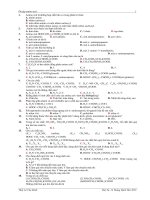 Ôn tập HK1-P2 (có đáp án) 2016 (mới)