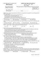 Kiểm tra môn lý 12 Made_209