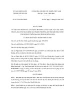 QĐ-UBND về giá xây dựng mới nhà ở để xác định giá trị bồi thường đất tại Hà Nội