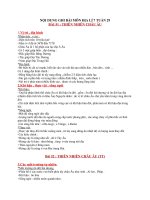 NỘI DUNG BÀI HỌC MÔN ĐỊA 7 - TUẦN 29