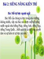Bài giảng GDCD 6 bài 2 Siêng năng, kiên trì | GDCD, Lớp 6 - Ôn Luyện