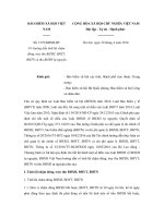 BHXH-BT hướng dẫn tính lãi chậm đóng, truy thu BHXH, BHYT, BHTN và BHXHTN 2016