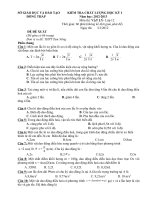 Kiểm tra môn lý 12 LY 12 HKI-TN.doc