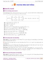 Phương trình mặt phẳng - ôn tập THPT Quốc gia 2020 Môn Toán - Sách Toán - Học toán