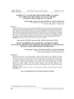 NGHIÊN CỨU CẢI TIẾN HỆ THỐNG ĐIỀU KHIỂN TỰ ĐỘNG  QUÁ TRÌNH LÊN MEN TRONG SẢN XUẤT CHÈ ĐEN  ỨNG DỤNG CÔNG NGHỆ XỬ LÝ ẢNH SỐ