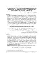 THÀNH PHẦN THỨC ĂN CỦA LOÀI CÓC MÀY PHÊ Brachytarsophrys feae (Boulenger, 1887) VÀ CÓC MẮT BÊN Megophrys major (Boulenger, 1908) TẠI VƯỜN QUỐC GIA XUÂN SƠN, TỈNH PHÚ THỌ