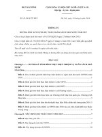 TT-BTC Hướng dẫn xây dựng dự toán ngân sách nhà nước năm 2017