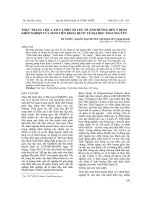 THỰC TRẠNG VIỆC LÀM VÀ MỘT SỐ YẾU TỐ ẢNH HƯỞNG ĐẾN Ý ĐỊNH KHỞI NGHIỆP CỦA SINH VIÊN KHOA QUỐC TẾ ĐẠI HỌC THÁI NGUYÊN