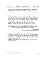 NÂNG CAO ĐỘ CHÍNH XÁC  CỦA HỆ THỐNG ĐỊNH VỊ TRONG NHÀ SỬ DỤNG THIẾT BỊ DẪN ĐƯỜNG BLUETOOTH NĂNG LƯỢNG THẤP