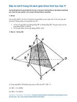 Bài 8 trang 54 sách giáo khoa hình học lớp 11: Tìm giao tuyến của hai mặt phẳng (PMN) và (BCD)...