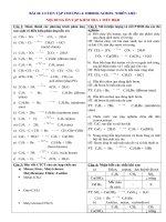 HƯỚNG DẪN GIẢI ĐỀ CƯƠNG ÔN TẬP KT 1 TIẾT HÓA 9 (TUẦN 25)