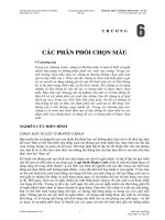 Bài đọc 7. Khóa học ngắn về thống kê kinh doanh - 2nd ed., Chương 6: Các phân phối chọn mẫu