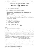 MỘT SỐ ĐỀ ÔN TẬP ĐỌC HIỂU VÀ NGHỊ LUẬN XÃ HỘI LỚP 9