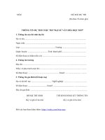 Thể lệ cuộc thi Đại sứ văn hóa đọc thủ đô 2020