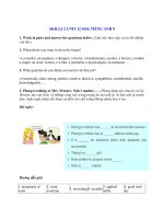 Unit 12 trang 79 sgk Tiếng anh 9 |Giải SGK Tiếng anh lớp 9