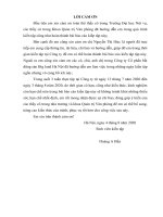 Báo cáo kiến tập Khoa quản trị văn phòng k17