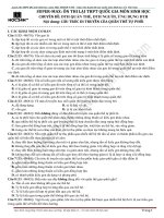 TRỌN bộ câu hỏi TRẮC NGHIỆM PHẦN DI TRUYỀN QUẦN THỂ (có đáp án) 