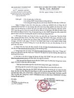 Hướng dẫn nộp hồ sơ sáng tạo KHKT cấp quốc gia 2015