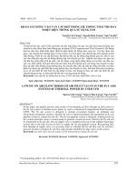 KHẢO SÁT DÒNG VÀO VAN CẤP KHÍ TRONG HỆ THỐNG THẢI TRO BAY NHIỆT ĐIỆN THÔNG QUA SỬ DỤNG CFD
