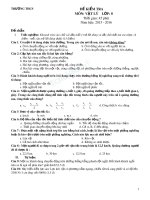 Kiểm tra  1 tiết vật  lý 8 kt28