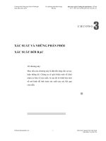 Bài đọc 5.1. Khóa học ngắn về thống kê kinh doanh – 2nd ed., Chương 3: Xác suất và những phân phối: Xác suất rời rạc, Phần 3.6
