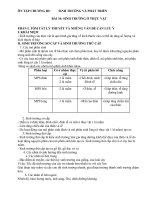 BÀI TẬP VỀ NHÀ KHỐI 11 – Trường THPT Ngô Quyền – TP Đà Nẵng