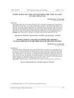 SỞ HỮU RUỘNG ĐẤT CÔNG Ở HUYỆN PHONG PHÚ, TỈNH AN GIANG  NỬA ĐẦU THẾ KỶ XIX